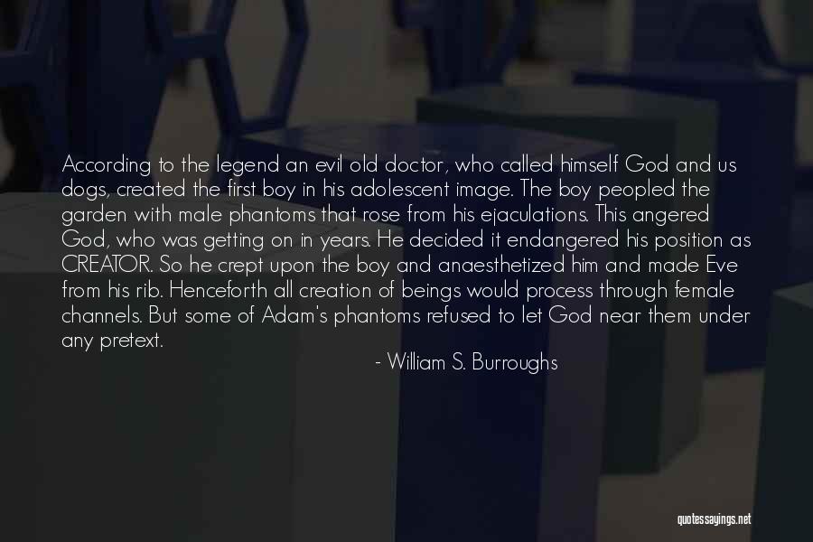 Rose And Doctor Quotes By William S. Burroughs Rose And Doctor Quotes By William S. Burroughs