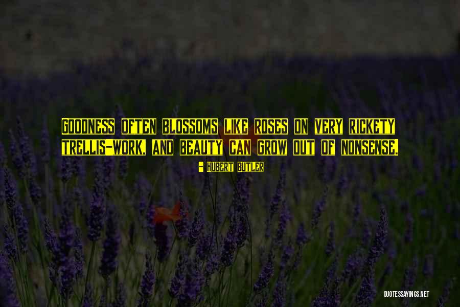 Rose Beauty Quotes By Hubert Butler Rose Beauty Quotes By Hubert Butler