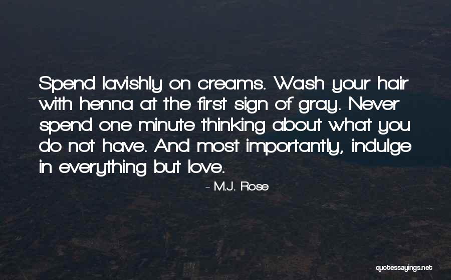 Rose Beauty Quotes By M.J. Rose