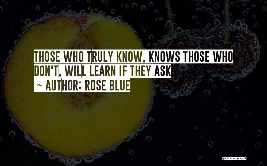 Rose Blue Quotes 955974