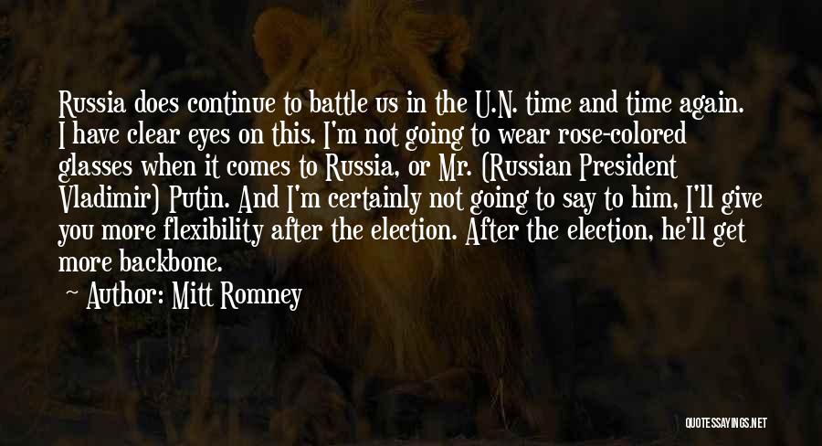 Rose Colored Quotes By Mitt Romney