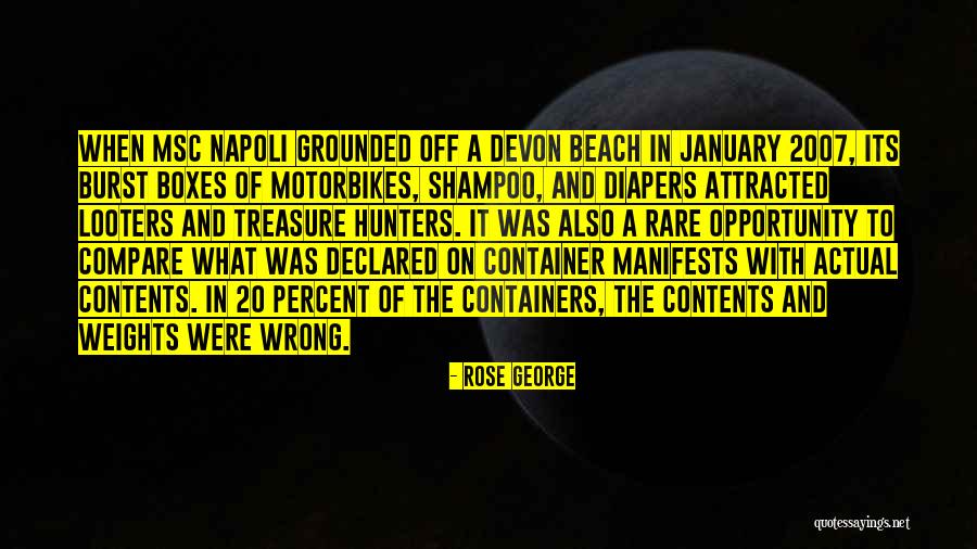 Rose George Quotes 1012079 Rose George Quotes 1012079