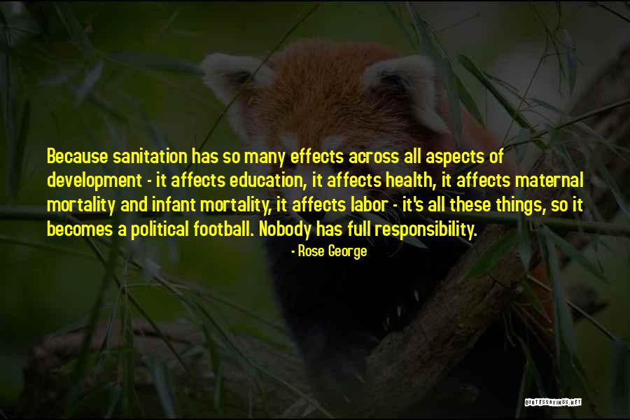 Rose George Quotes 2062117 Rose George Quotes 2062117