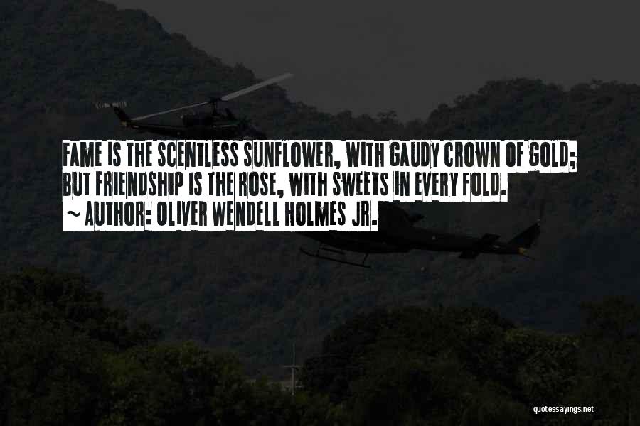Rose Gold Quotes By Oliver Wendell Holmes Jr.
