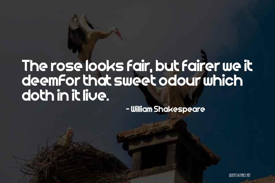 Rose Thorns Quotes By William Shakespeare