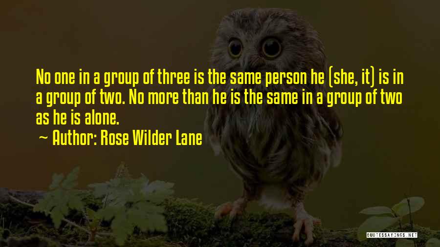 Rose Wilder Lane Quotes 1471911