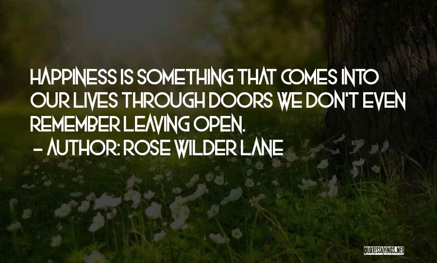 Rose Wilder Lane Quotes 1929876