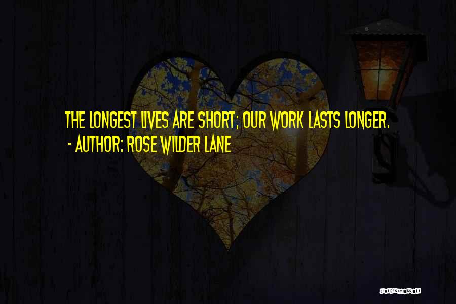 Rose Wilder Lane Quotes 2053793