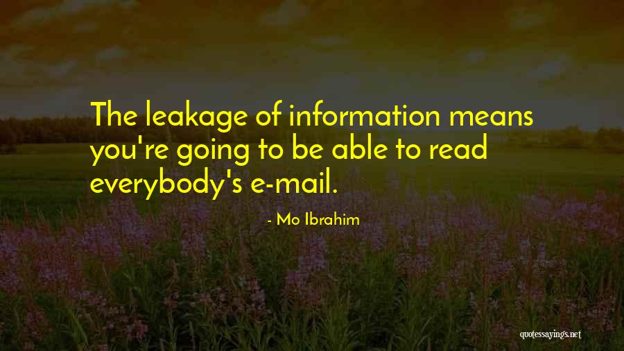 Rosebrock Ph Quotes By Mo Ibrahim Rosebrock Ph Quotes By Mo Ibrahim