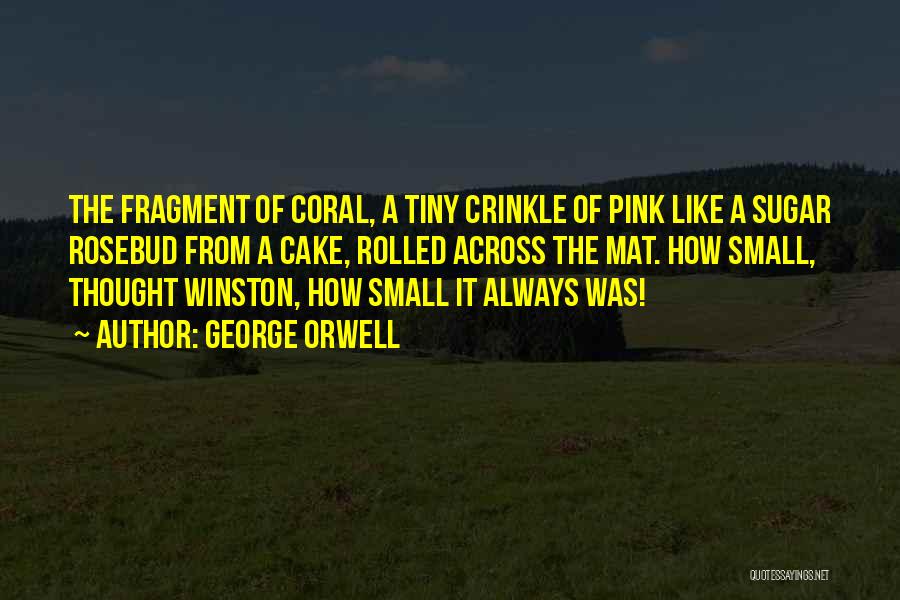 Rosebud Quotes By George Orwell