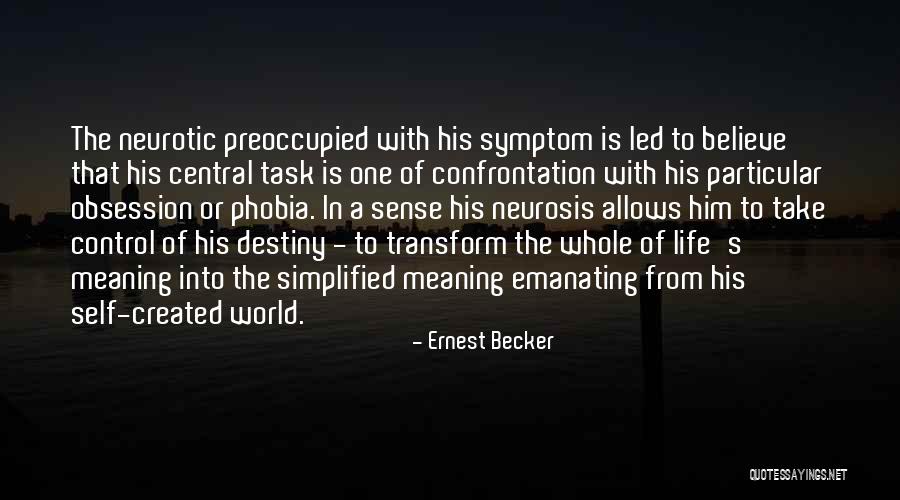 Rosecrest Quotes By Ernest Becker Rosecrest Quotes By Ernest Becker
