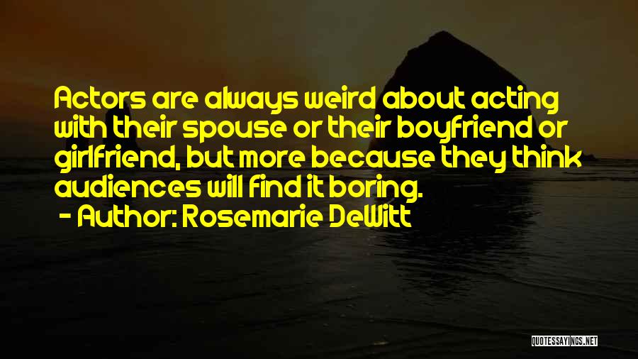 Rosemarie DeWitt Quotes 1745674