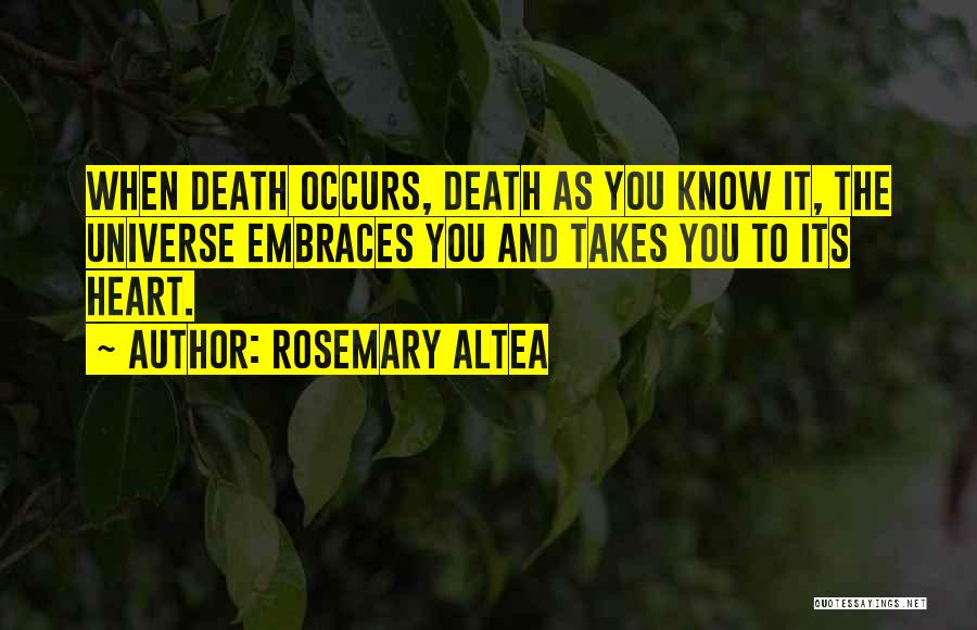 Rosemary Quotes By Rosemary Altea