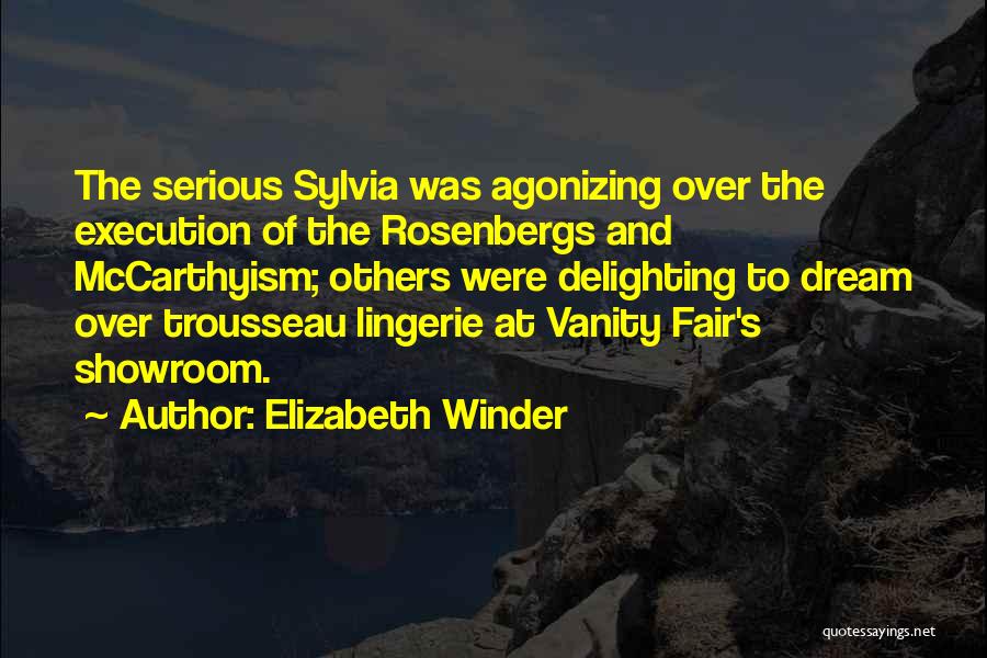 Rosenbergs Quotes By Elizabeth Winder