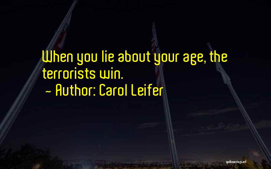 Rosenblatt Law Quotes By Carol Leifer