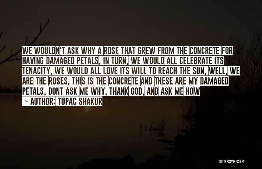 Roses And God Quotes By Tupac Shakur