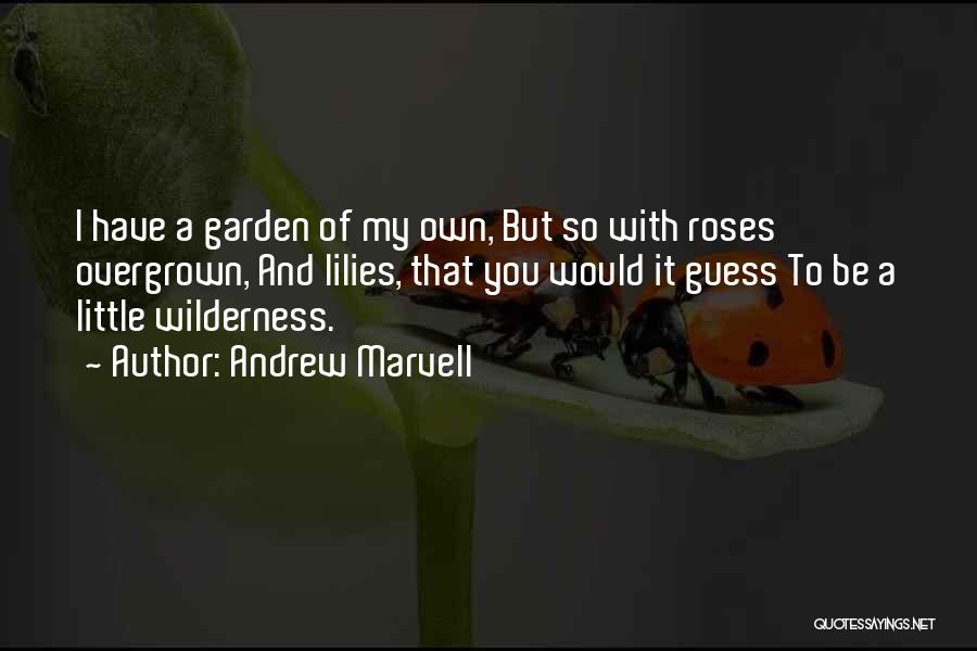 Roses And Quotes By Andrew Marvell
