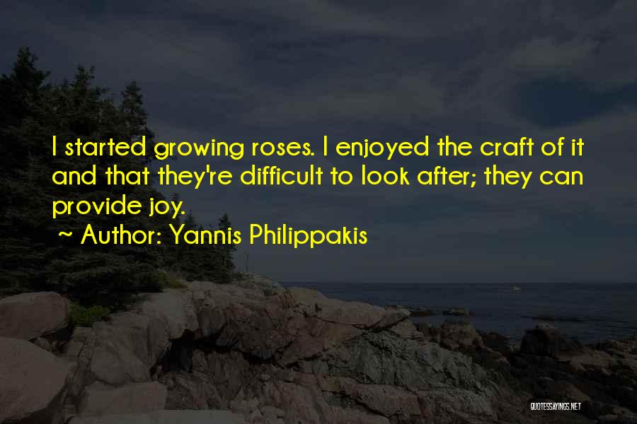 Roses And Quotes By Yannis Philippakis