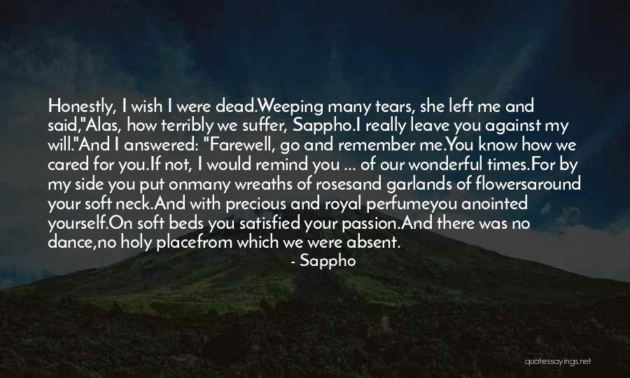 Roses For You Quotes By Sappho Roses For You Quotes By Sappho