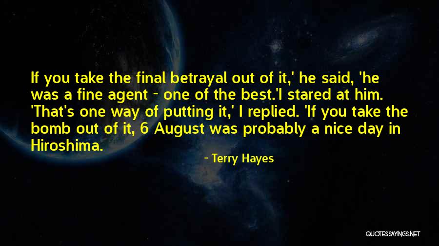 Rosezetta Bobo Quotes By Terry Hayes Rosezetta Bobo Quotes By Terry Hayes