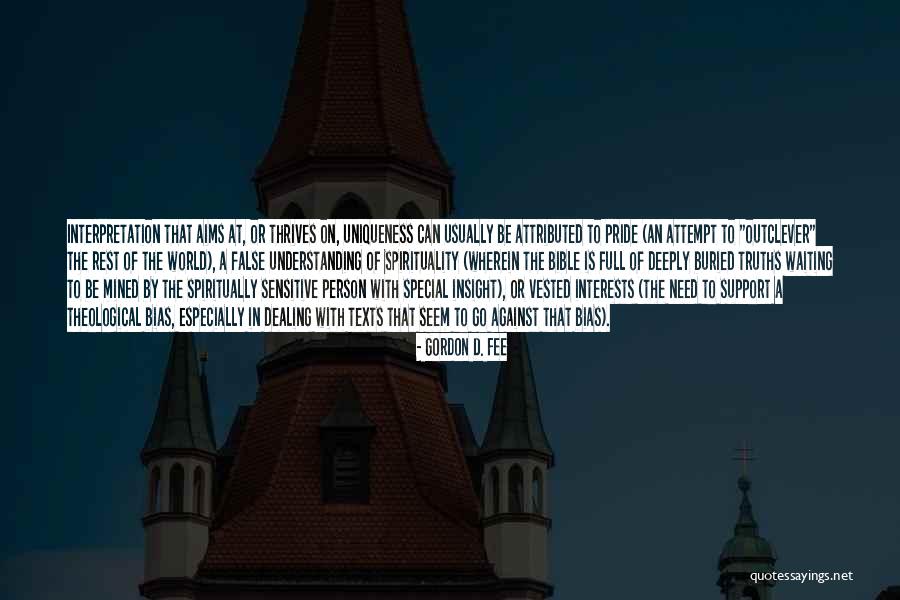 Roslindale Quotes By Gordon D. Fee Roslindale Quotes By Gordon D. Fee