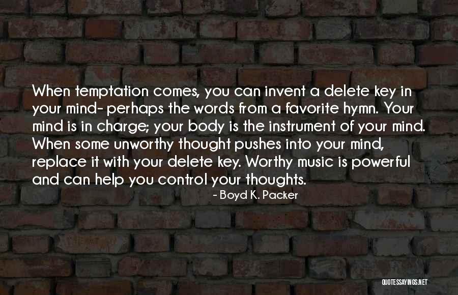 Rosmalen Tennis Quotes By Boyd K. Packer Rosmalen Tennis Quotes By Boyd K. Packer