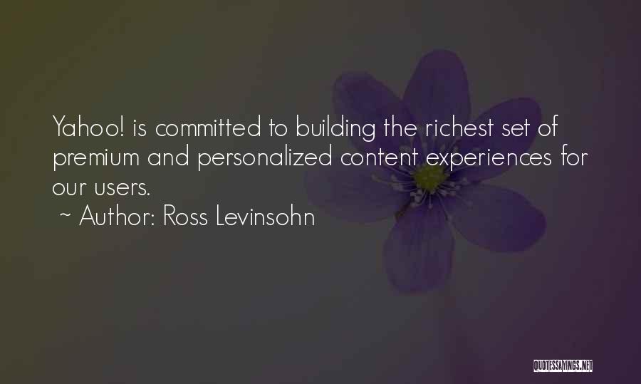 Ross Levinsohn Quotes 2195612