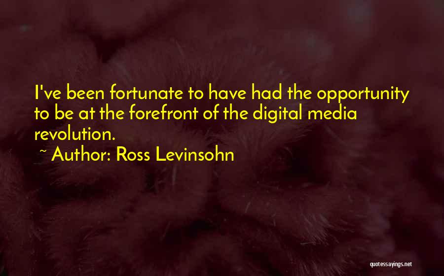 Ross Levinsohn Quotes 828785