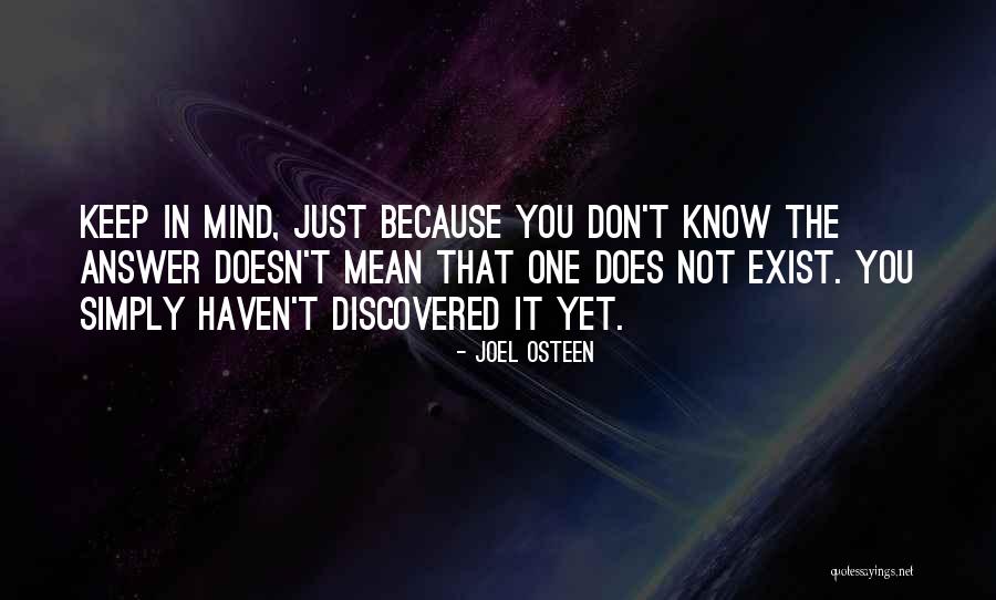 Rossier School Quotes By Joel Osteen Rossier School Quotes By Joel Osteen