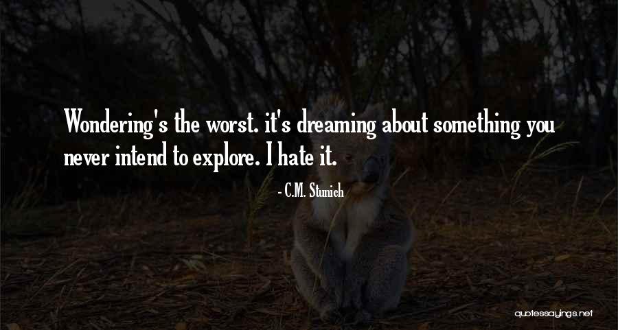 Rossinis Nyc Quotes By C.M. Stunich Rossinis Nyc Quotes By C.M. Stunich