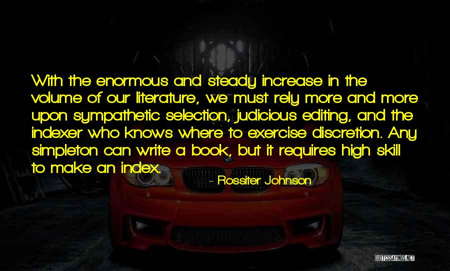 Rossiter Johnson Quotes 437472