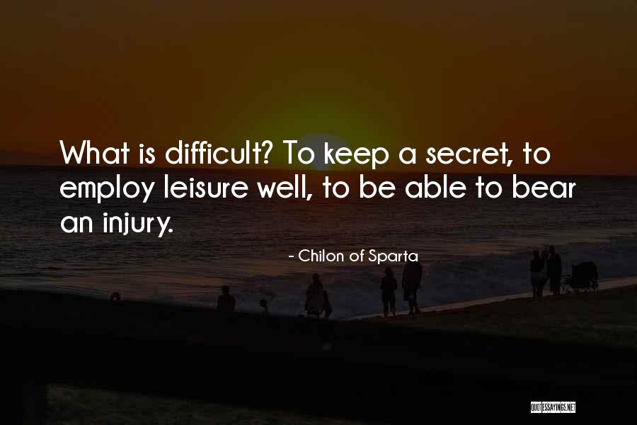 Rostyslav Quotes By Chilon Of Sparta Rostyslav Quotes By Chilon Of Sparta