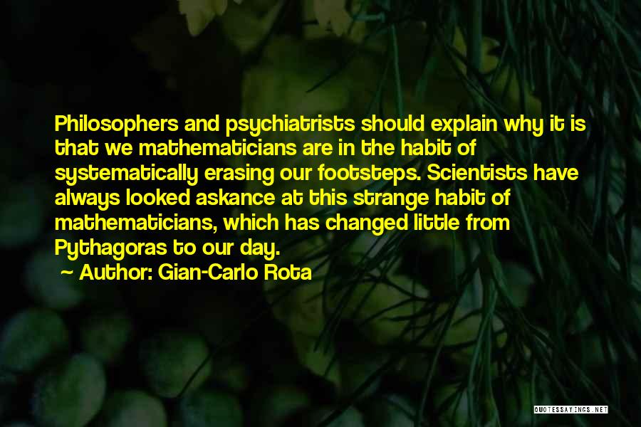 Rota Quotes By Gian-Carlo Rota