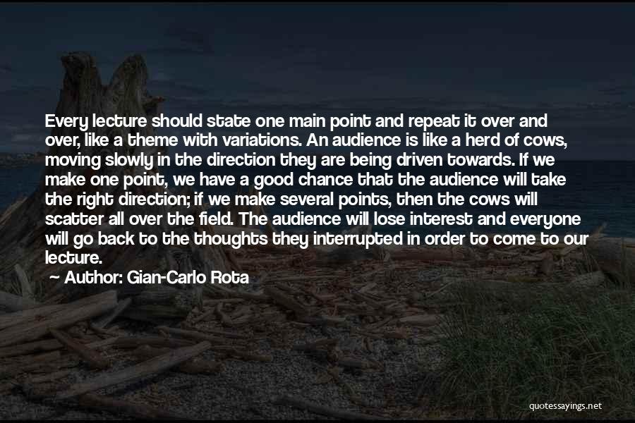 Rota Quotes By Gian-Carlo Rota