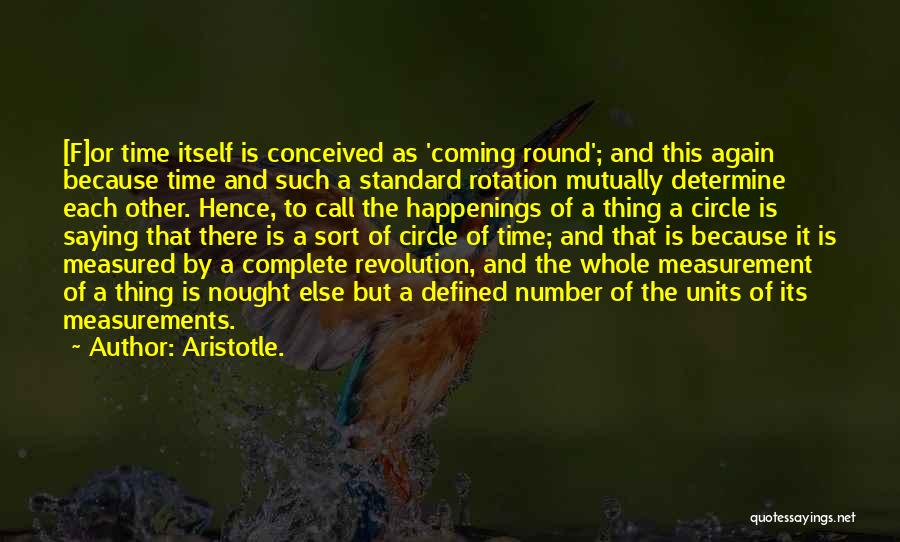 Rotation Quotes By Aristotle.