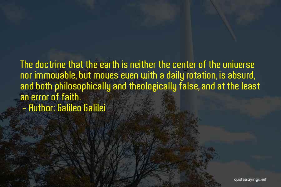 Rotation Quotes By Galileo Galilei