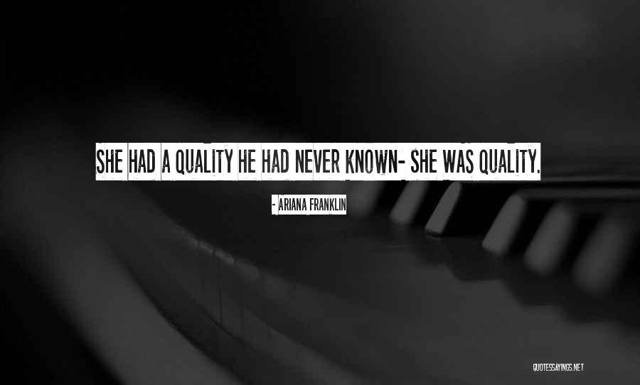 Rothbart Baranek Quotes By Ariana Franklin Rothbart Baranek Quotes By Ariana Franklin