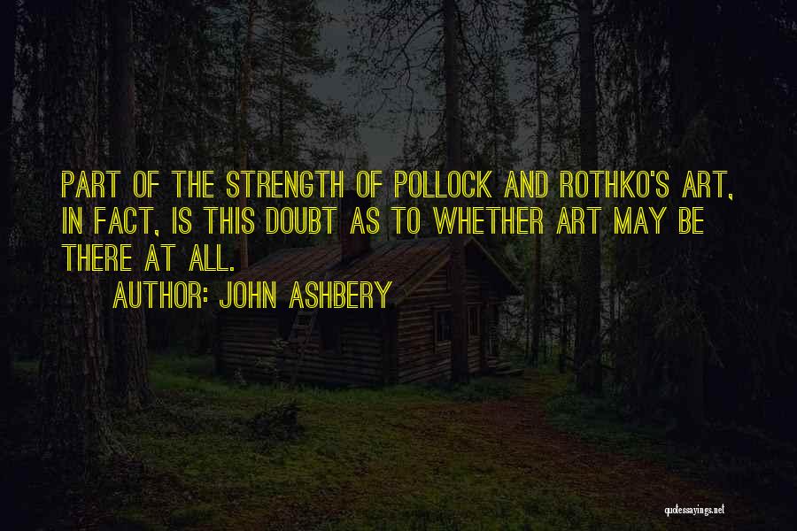 Rothko Quotes By John Ashbery