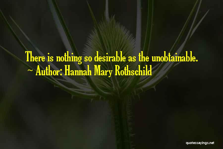 Rothschild Quotes By Hannah Mary Rothschild