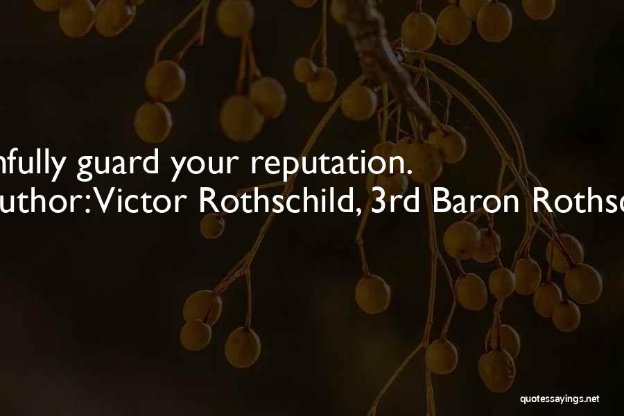 Rothschild Quotes By Victor Rothschild, 3rd Baron Rothschild