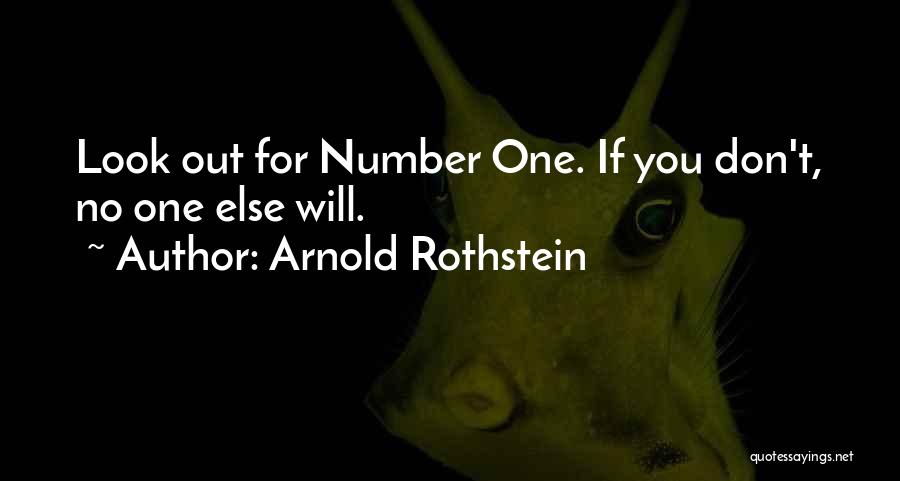 Rothstein Quotes By Arnold Rothstein