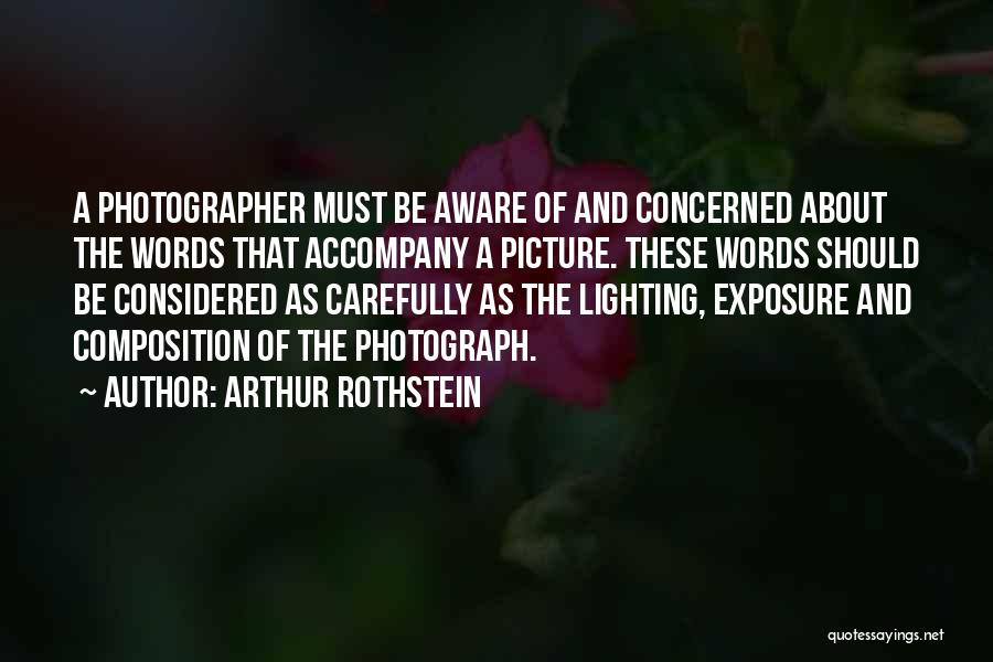 Rothstein Quotes By Arthur Rothstein