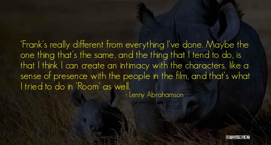 Rotich Toyota Quotes By Lenny Abrahamson Rotich Toyota Quotes By Lenny Abrahamson