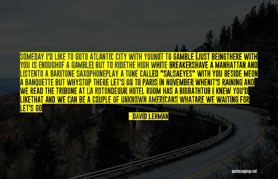 Rotonde Quotes By David Lehman Rotonde Quotes By David Lehman