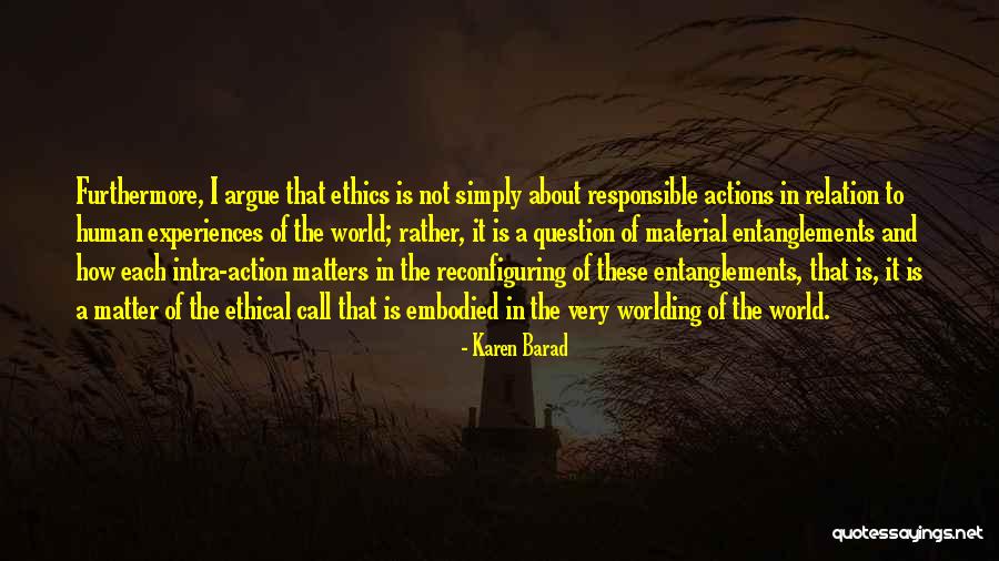 Rougette Tutti Quotes By Karen Barad Rougette Tutti Quotes By Karen Barad