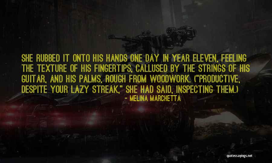 Rough Day Quotes By Melina Marchetta Rough Day Quotes By Melina Marchetta