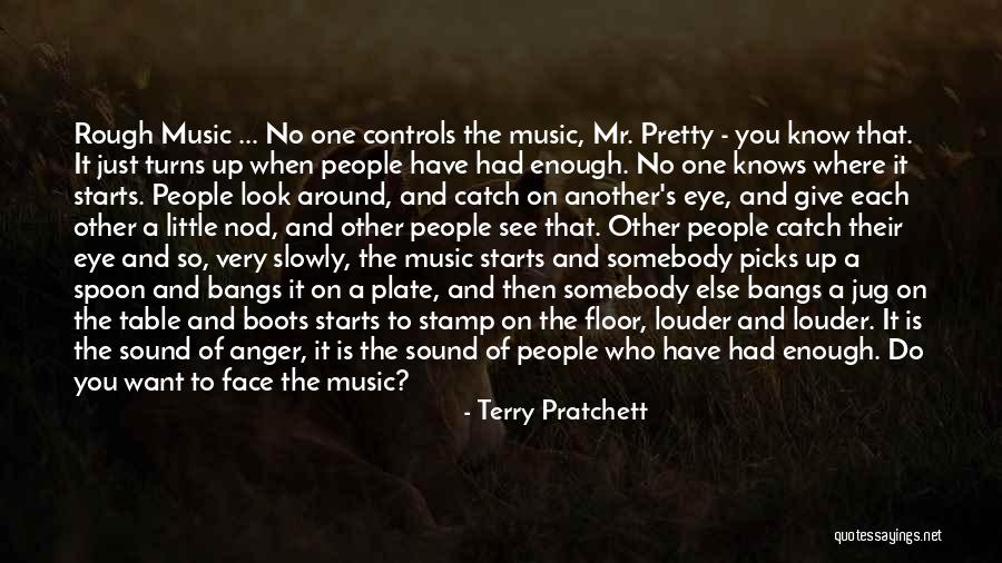 Rough Look Quotes By Terry Pratchett Rough Look Quotes By Terry Pratchett