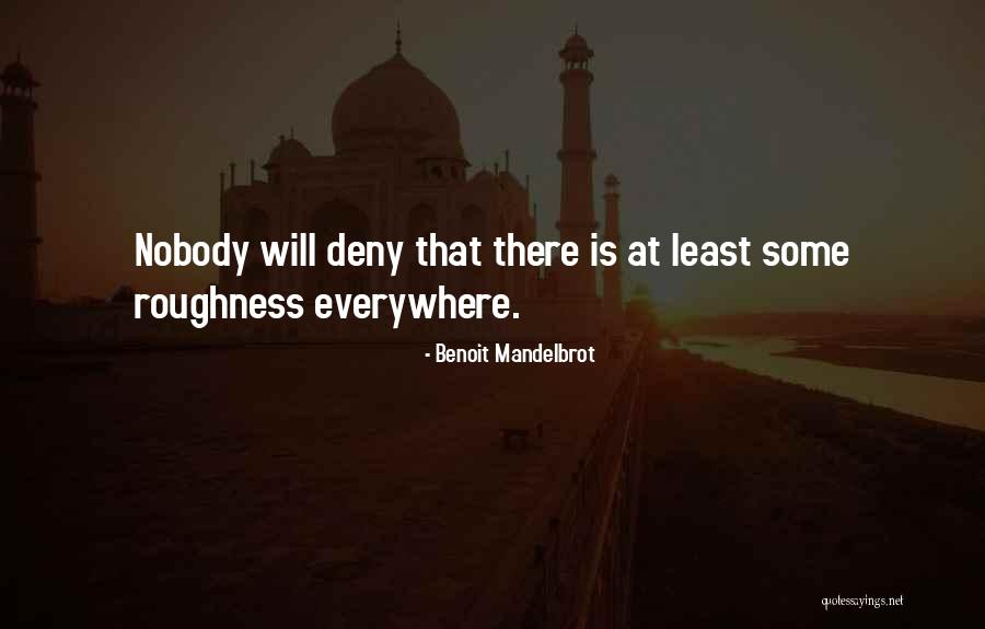 Roughness Quotes By Benoit Mandelbrot Roughness Quotes By Benoit Mandelbrot