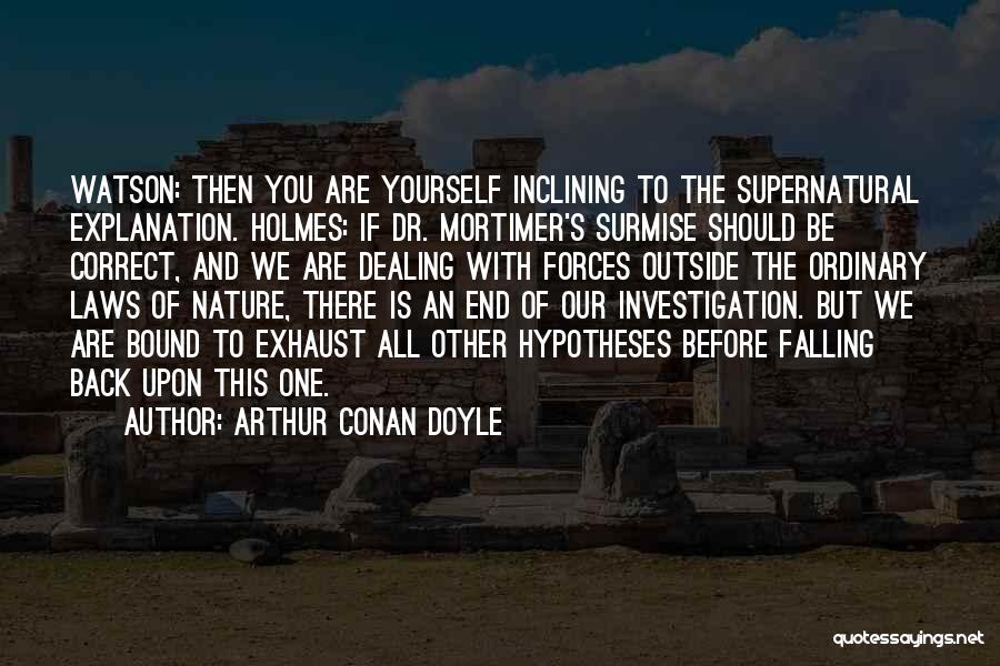 Roulements 6203 Quotes By Arthur Conan Doyle