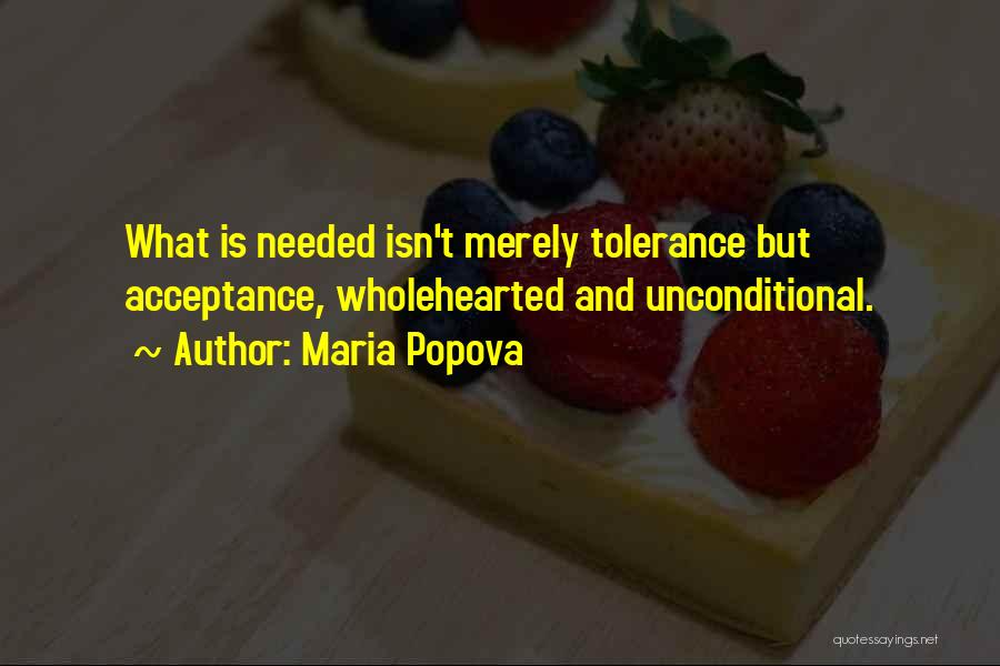 Rouler A Limparfait Quotes By Maria Popova